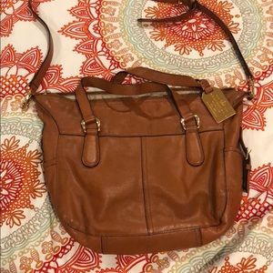 Tan bag good condition